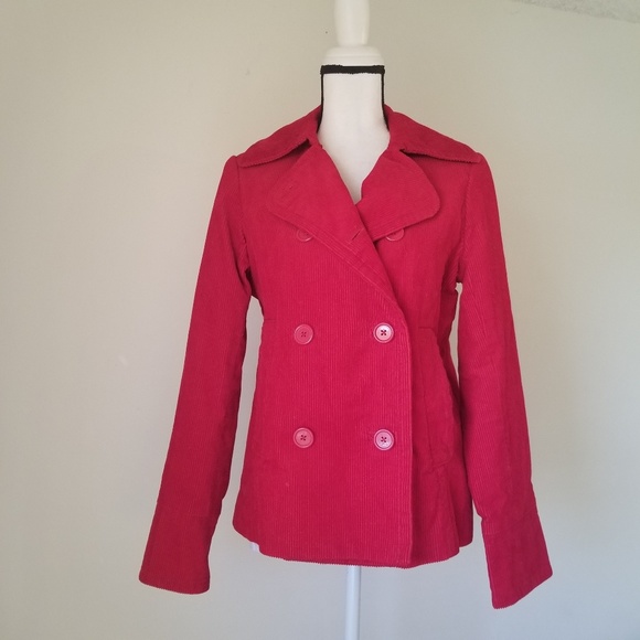 GAP Jackets & Blazers - Gap Red Corduroy Jacket Size M